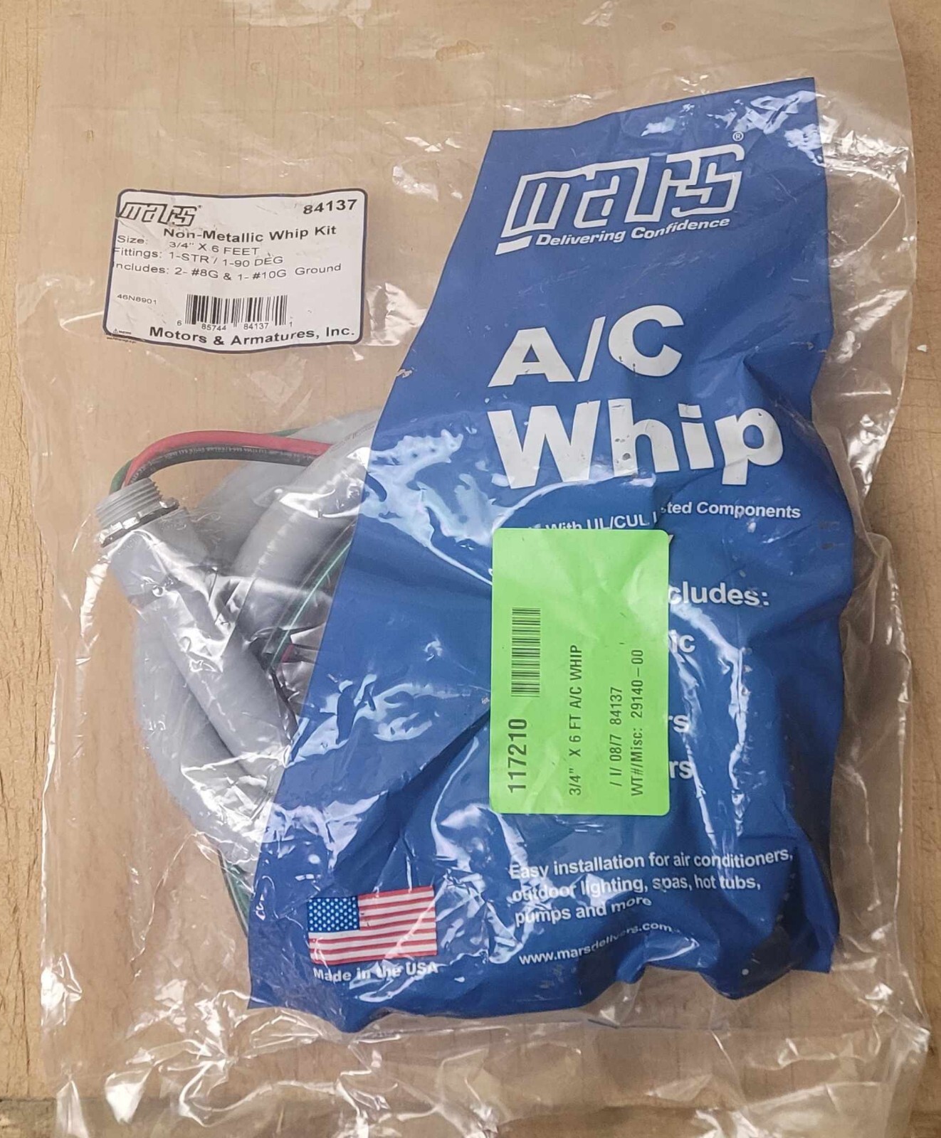 MARS A/C Whip No. 84137 NEW
