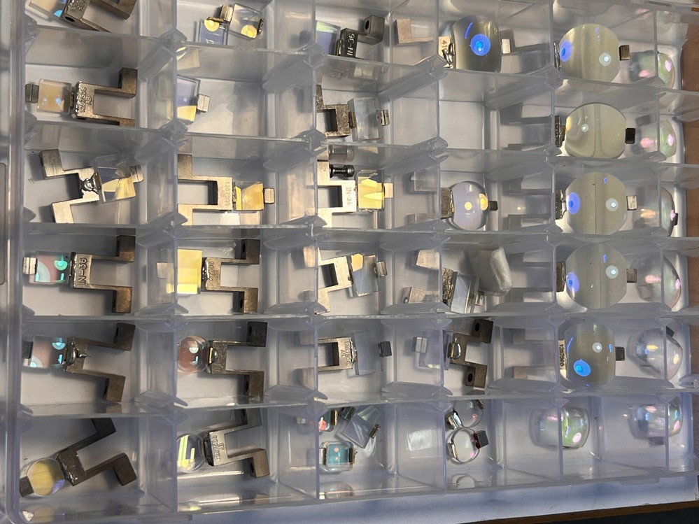 Coherent Monaco Femtosecond Laser Lens assortment lot set of 10 lenses