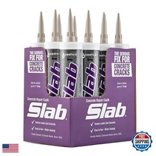 Sashco 16210-12 Concrete Crack Repair Sealant 10.5oz Gray (12 Pack) picture