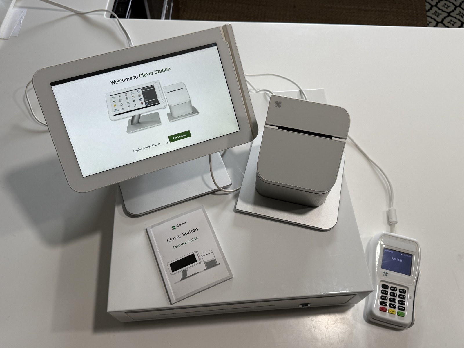 Clover Station Solo 1.0 Model C100 W/ Cash Drawer