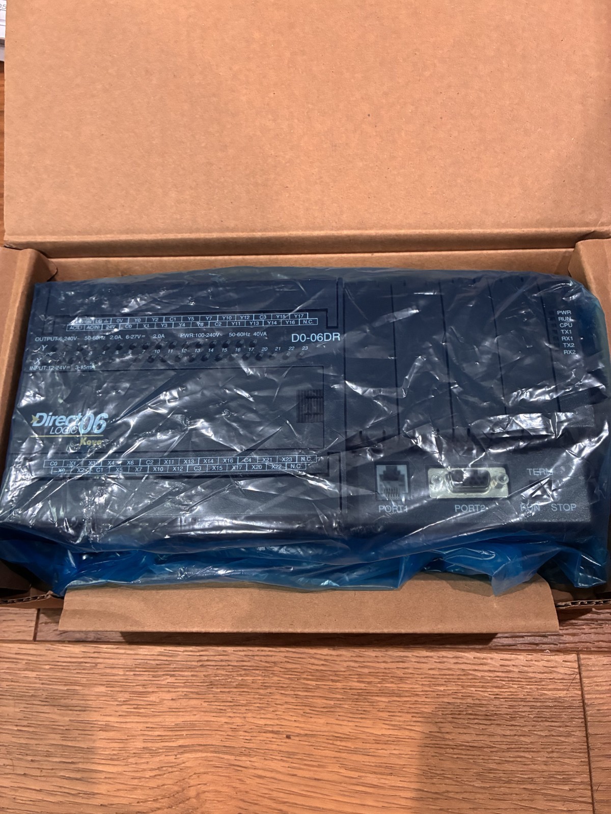AUTOMATION DIRECT DL-06 PLC D0-06DR New in Opened Box