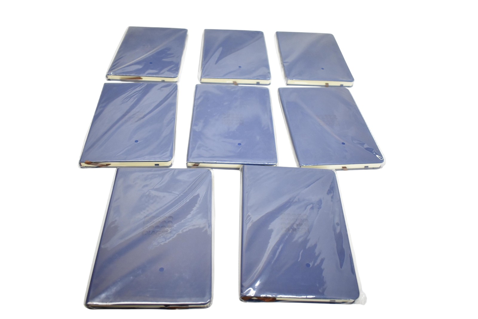 Lot 8 Qiagen Blue Branded Notebooks Journals Soft Cover New Sealed NOS