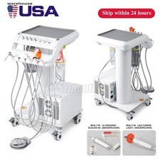 Portable Dental Mobile Delivery Unit with Compressor suction ultrasonic Scaler picture
