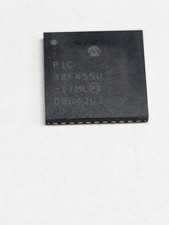 Lot of 56 Microchip PIC18F4550-I/ML MCU ICs USB 2.0 44-QFN - Untested in ESD Bag picture