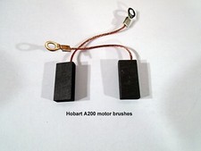 Hobart A200  Mixer Motor brushes, One  Pair, 2pc . A200 20qt brush style motors picture