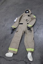 Lion   Tan HazMat suit, Gore Chem MEDIUM  NOS picture