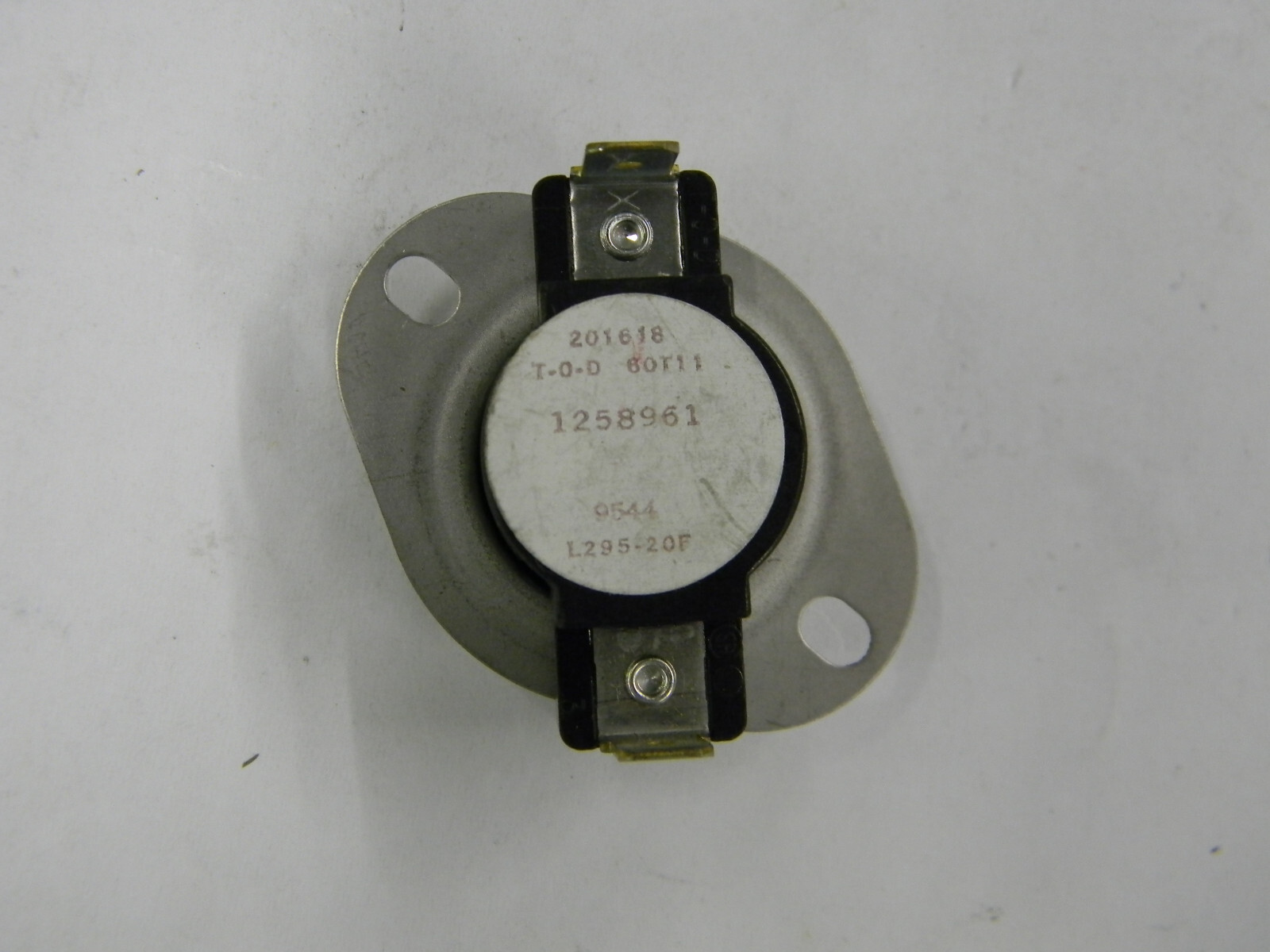 NOS Thermo-O-Disc TOD 60T11 Thermal Switch Thermostat L295-20F A2 NOS Thermo-O-Disc TOD 60T11 Thermal Switch Thermostat L295-20F A2