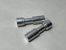 REXNORD Utility Barrel Lock #4 Silver Lock w/Cap 93180100 / 10486792 (Lot of 2) picture
