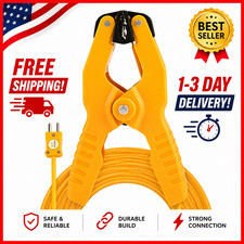 Pipe Clamp Yellow Ht 05 K Type Thermocouple Sensor Temperature Pipe Clamp picture