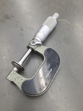 Mitutoyo Outside Disc/Flange Micrometer, 0-1