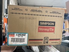 Simpson Strong-Tie LUS28Z 2 x 8 Double Shear Face Mount Hanger ZMAX NIB 50QTY picture