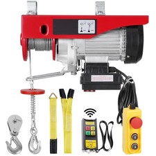 Uimoso Electric Hoist Crane Winch 1320 lbs Capacity with Wireless & Wired Remote picture