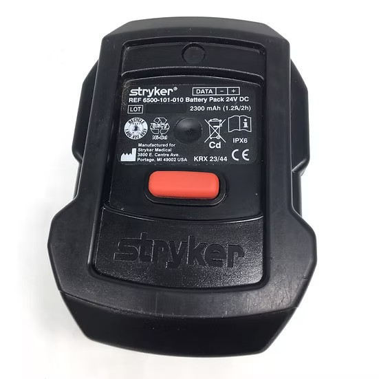 Refurbished Stryker SMART Battery 6500-101-010 24V UPGRADE to 3.0Ah/3000mah Refurbished Stryker SMART Battery 6500-101-010 24V UPGRADE to 3.0Ah/3000mah