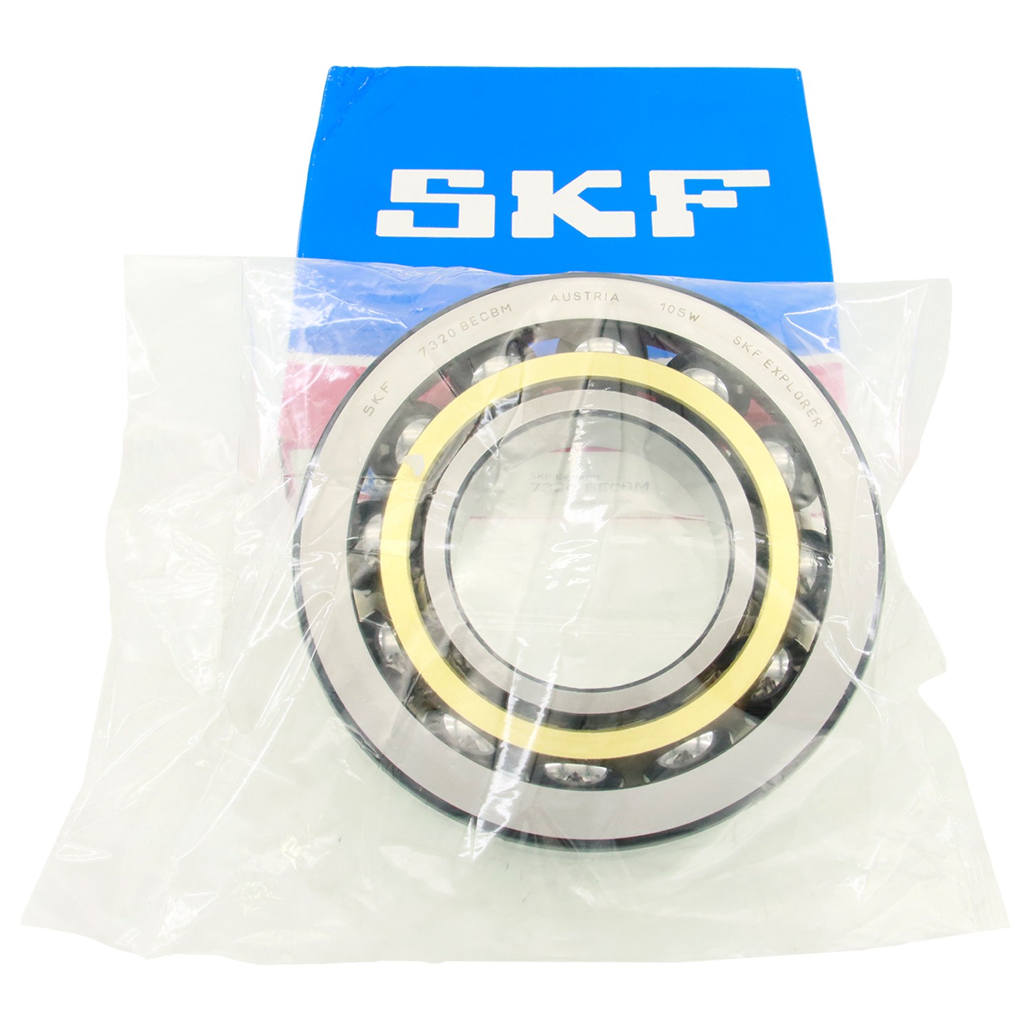 NEW SKF 7320 BECBM single row angular contact ball bearing USA