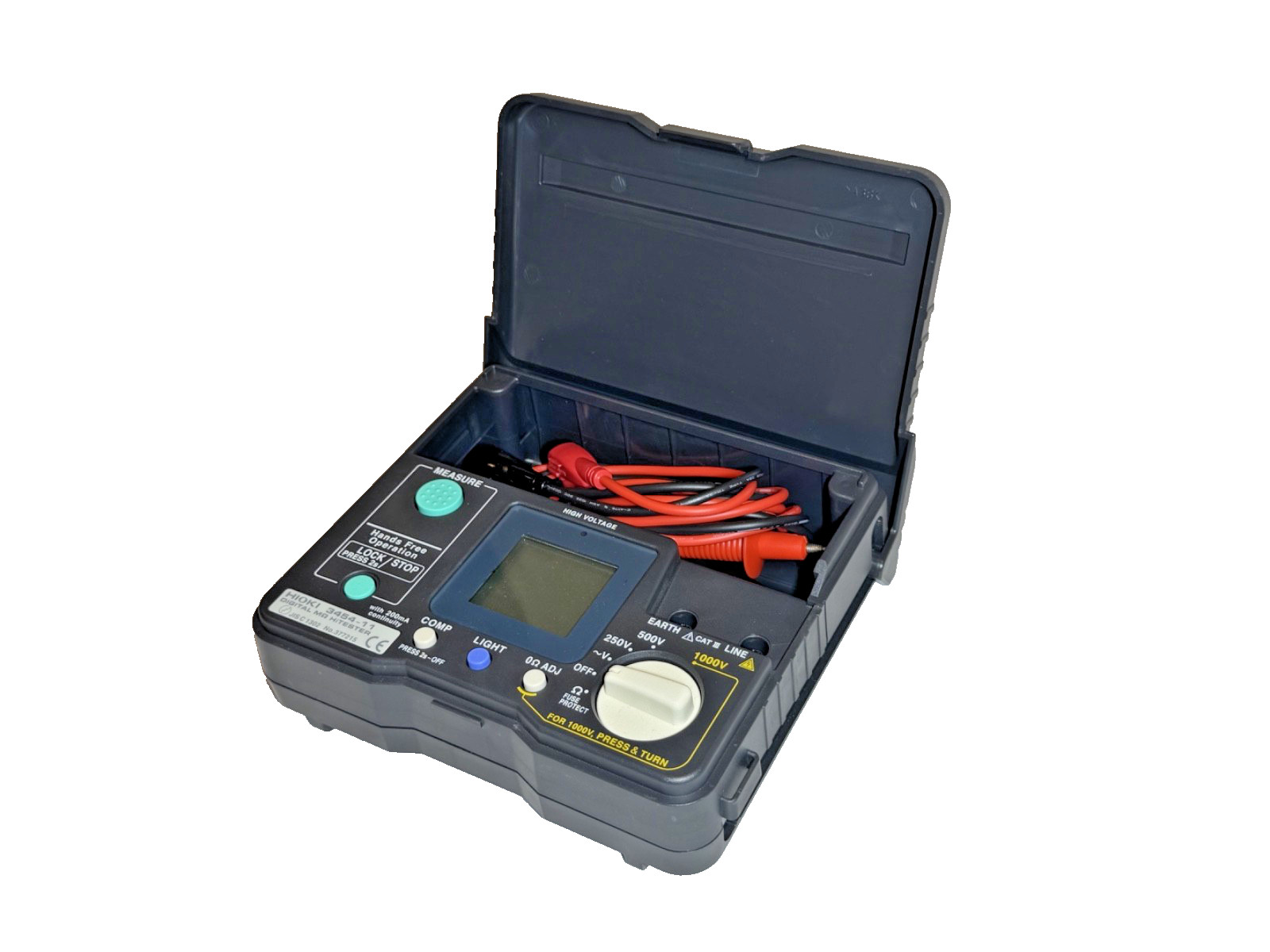 Hioki 3454-1 Digital Meg-Ohm MOhm HiTester Insulation Resistance Tester