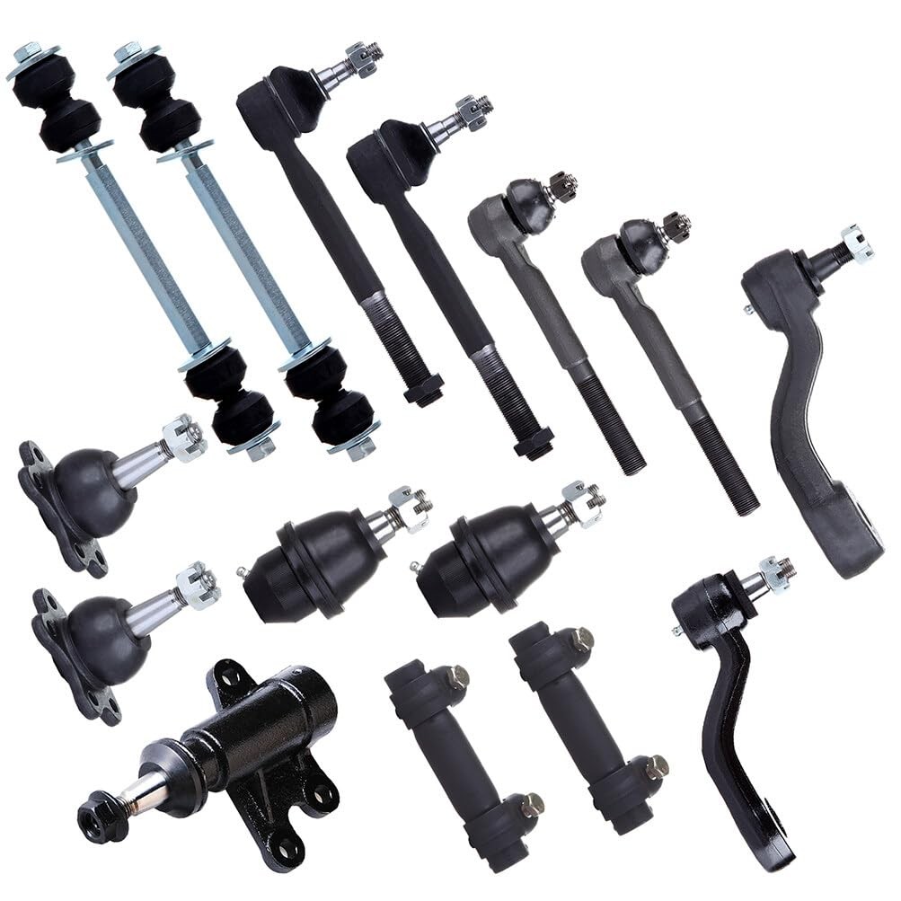15pcs Suspension Kit for Chevy Tahoe K1500 K2500 Suburban 1995-2000 Ball Joint