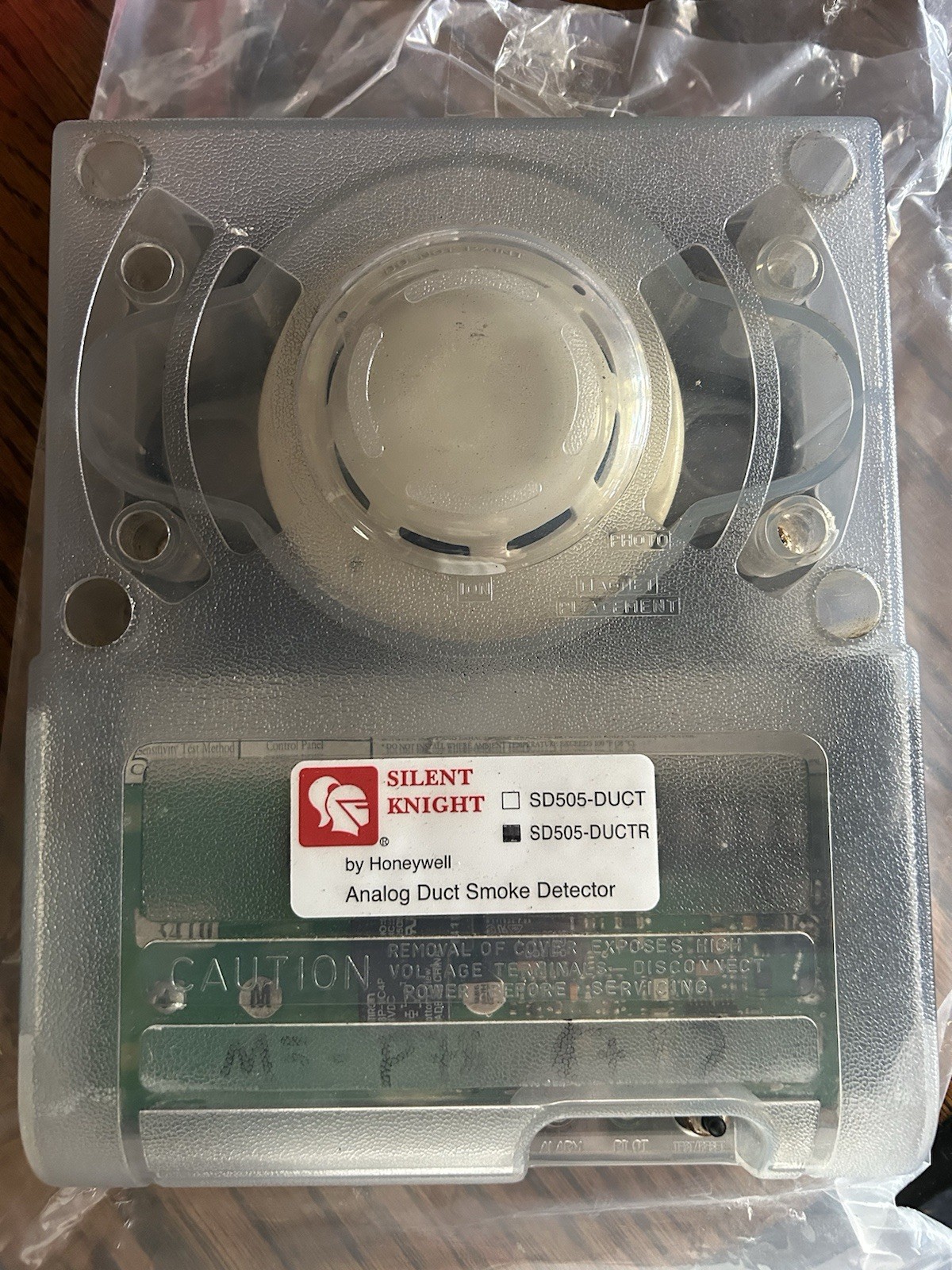 Honeywell Silent Knight SD505-DUCTR With The SD505-APS Smoke With Relay