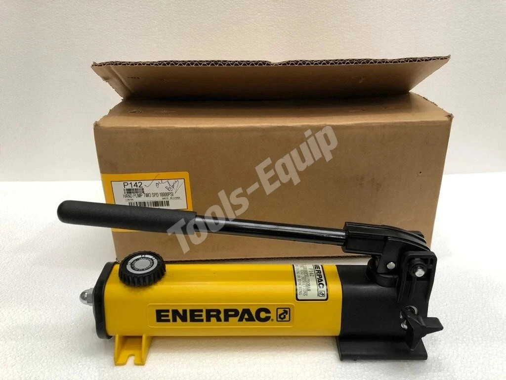 Enerpac P142 Two-Speed Hydraulic Hand Pump 700 Bar/ 10,000 PSI