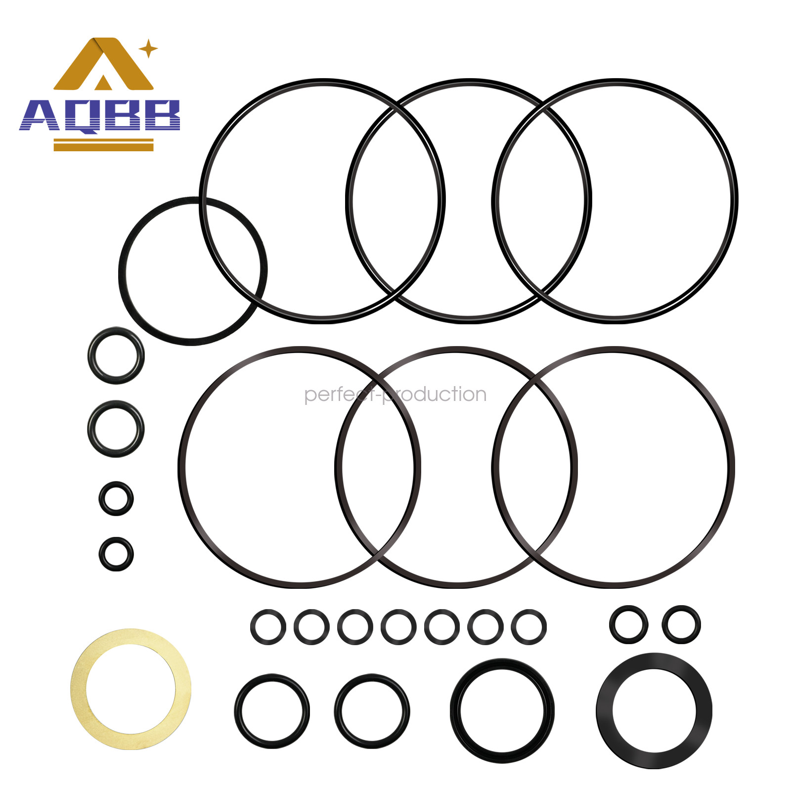 For Char-Lynn 60540 / Eaton 60540-000 101 Series Buna Seal Kit 008 009 Design For Char-Lynn 60540 / Eaton 60540-000 101 Series Buna Seal Kit 008 009 Design