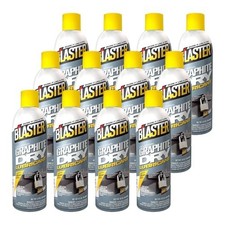 Graphite Dry Lubricant Spray, 5.5 Fl Oz Bottle, Case of 12 Industrial Use picture