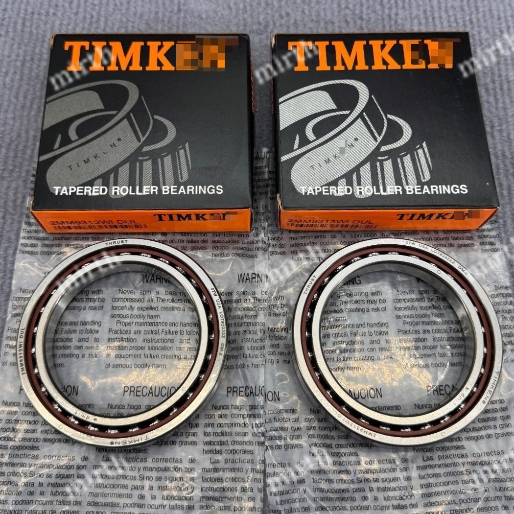 2Pcs 2MM9313WIDUL 65x90x13mm Angular Bearing For TIMKEN Fafnir 2MM9313WI DUL