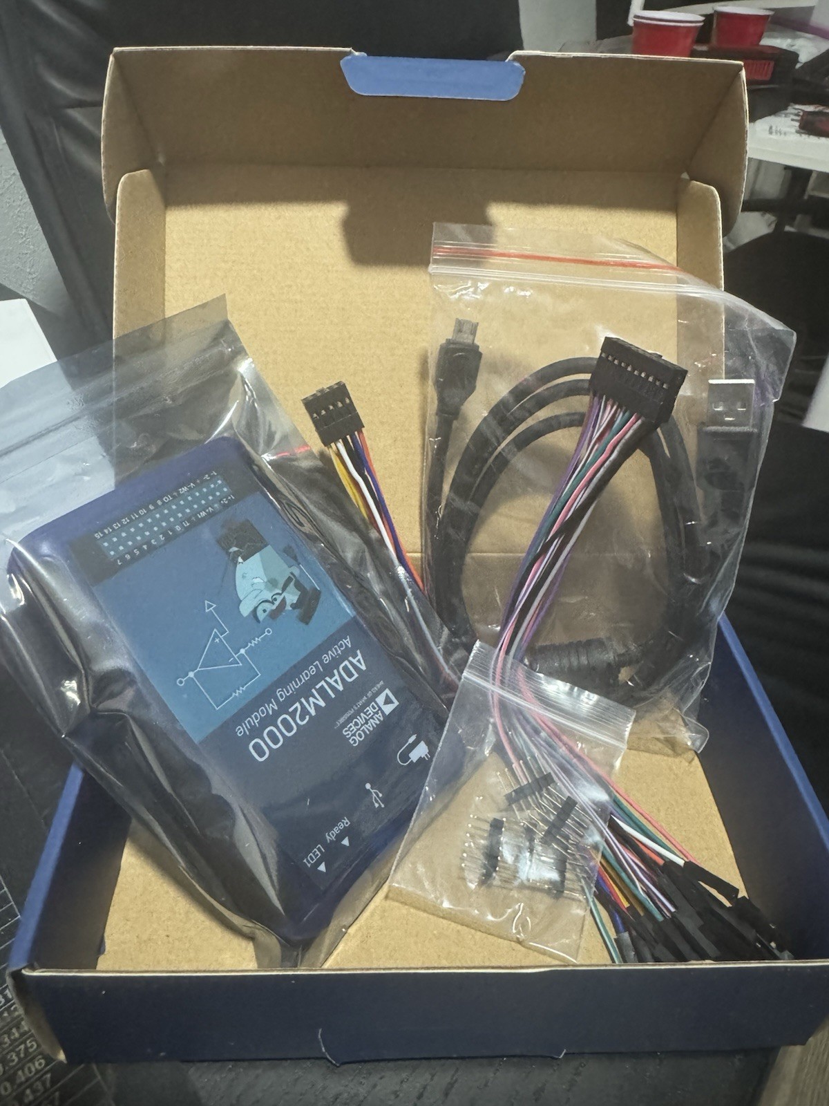 Analog Devices ADALM2000 ADALM 2000 Advanced Active Learning Module oscilloscope Analog Devices ADALM2000 ADALM 2000 Advanced Active Learning Module oscilloscope