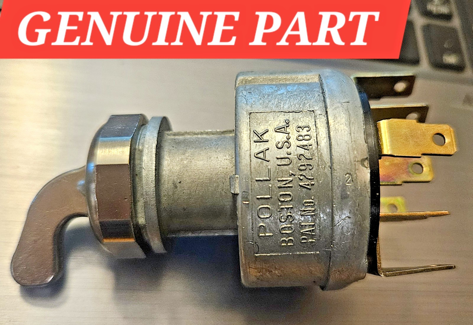 HYSTER/YALE CLARK FORKLIFT Pollak Ignition Switch KEY LESS 4292483
