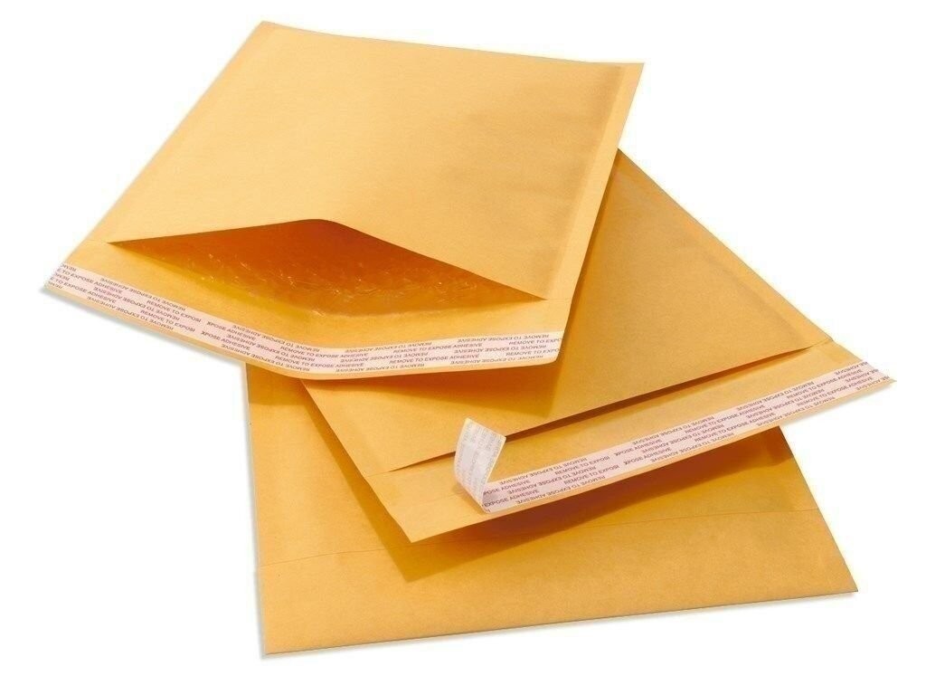 100 #2 8.5x12 Kraft Bubble Padded Envelopes Mailers Shipping Case 8.5\