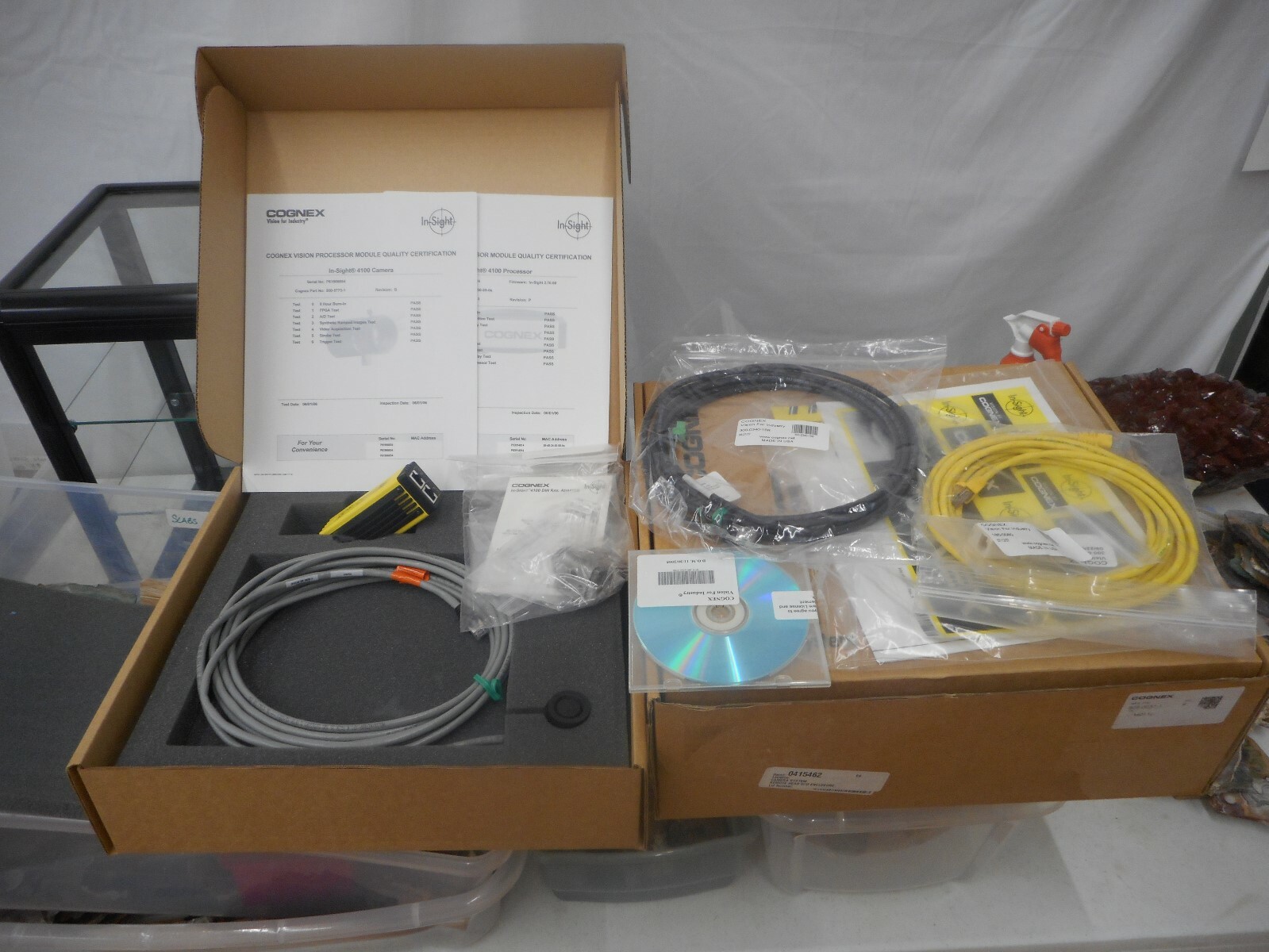 NOS Cognex 4100 In-Sight Model 805-0037-1 remote camera system new in the box 