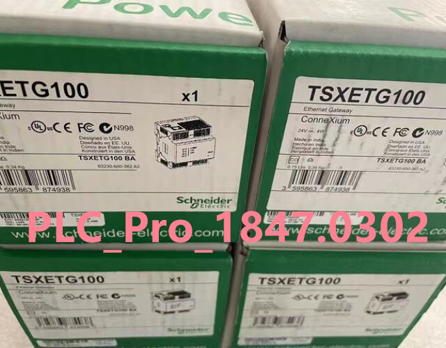 TSXETG100 1PCS Brand New Schneider TSXETG100 PLC Ethernet Modbus Fast ship TSXETG100 1PCS Brand New Schneider TSXETG100 PLC Ethernet Modbus Fast ship