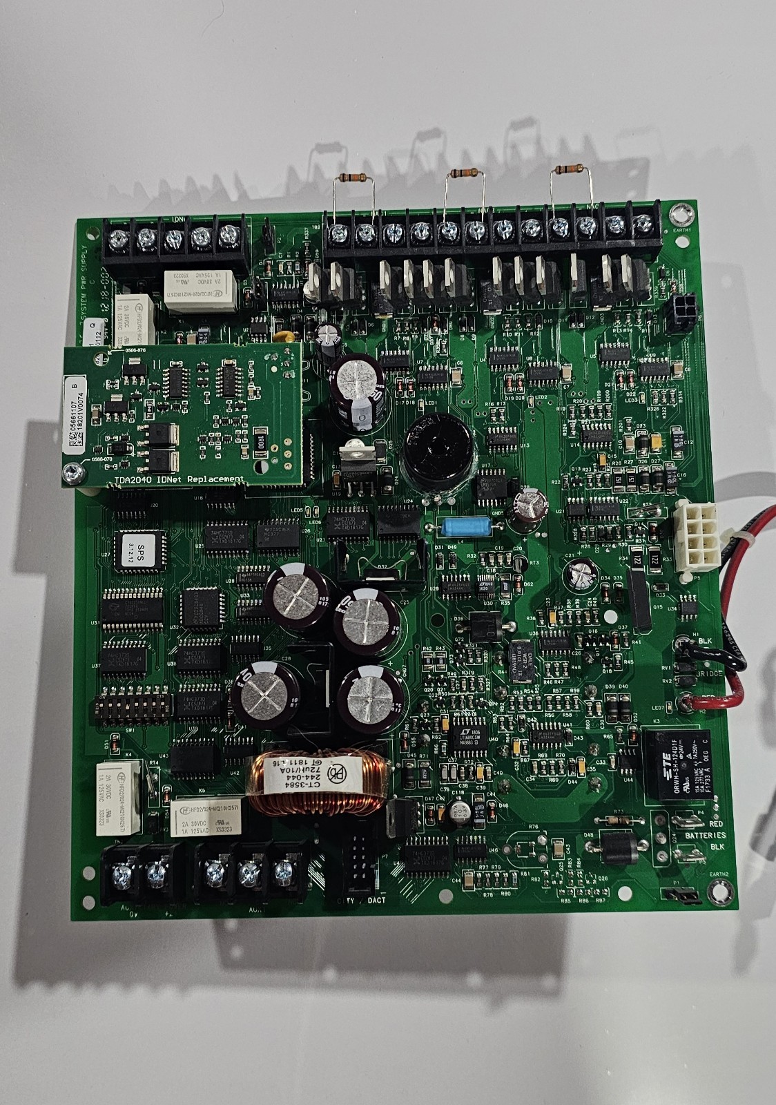 Simplex 566-071 4100-5111 4100U/ES System Power Supply SPS Board 