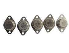 2N5886 NPN Silicon Transistor 80V / 25A /  TO-3 New 5 Pack picture