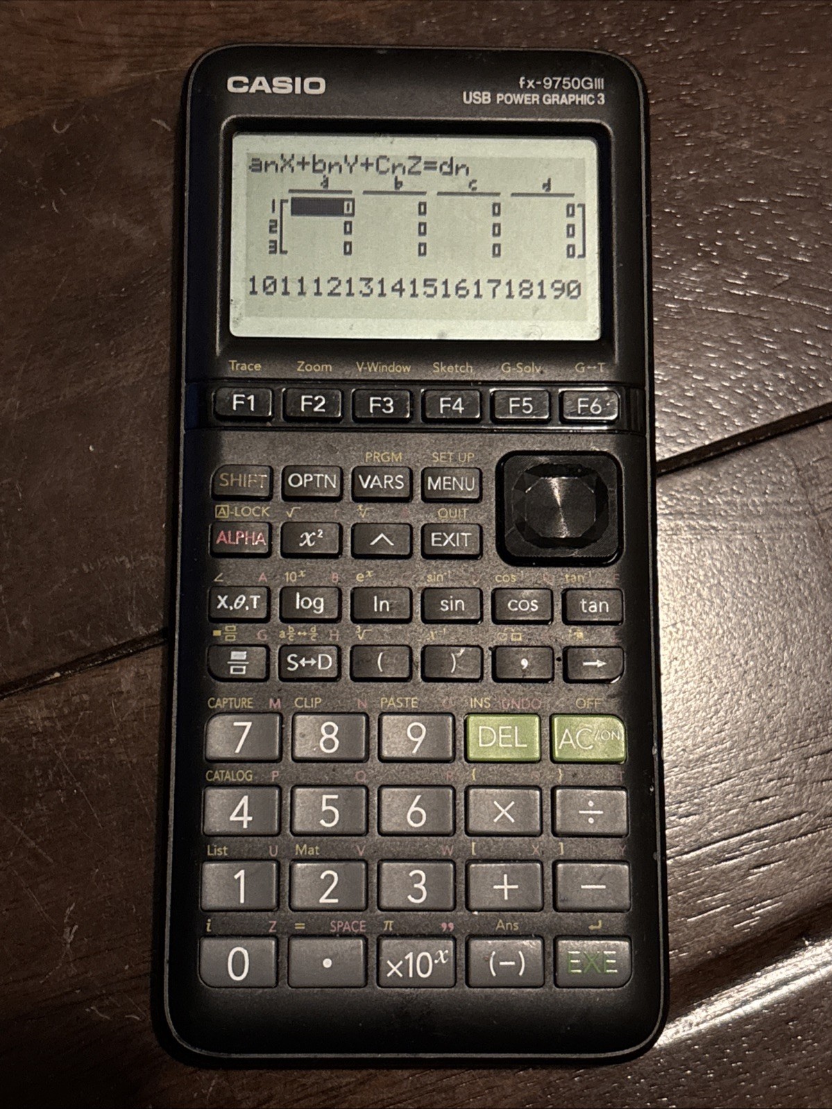 Casio FX-9750GIII Graphing Calculator Black, USB, Power Graphic, 3-Tested Casio FX-9750GIII Graphing Calculator Black, USB, Power Graphic, 3-Tested