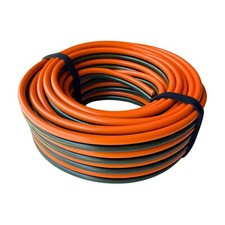 6 Gauge Dual Conductor Copper Wire - 100' Orange/Black Booster Cable MADE IN USA picture