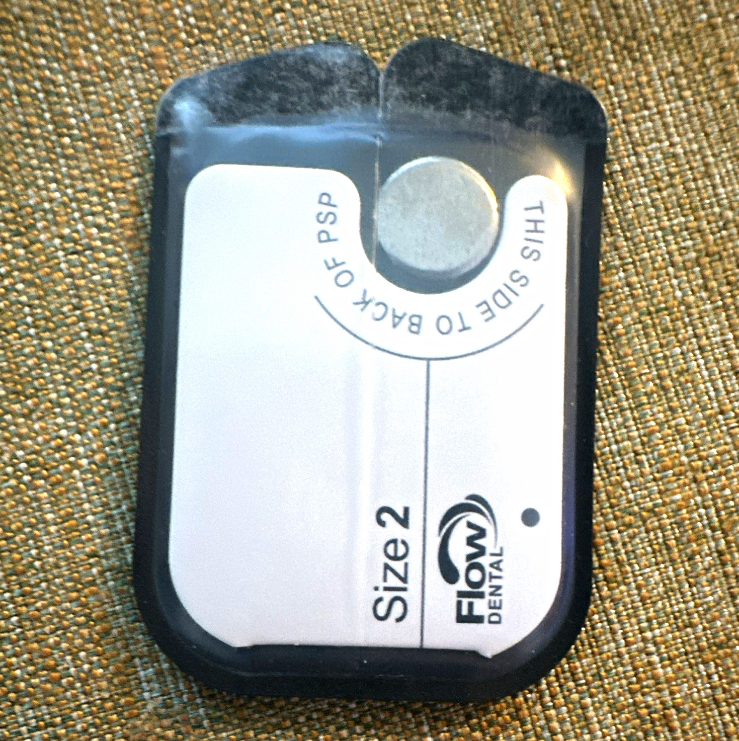 Flow Dental PSP Imaging Plate Back Pad Size 2 Dental Imaging for Dentistry