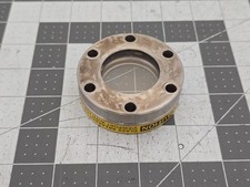 UHV Fused Silica Viewport with Additional Crystal Lens 2.75
