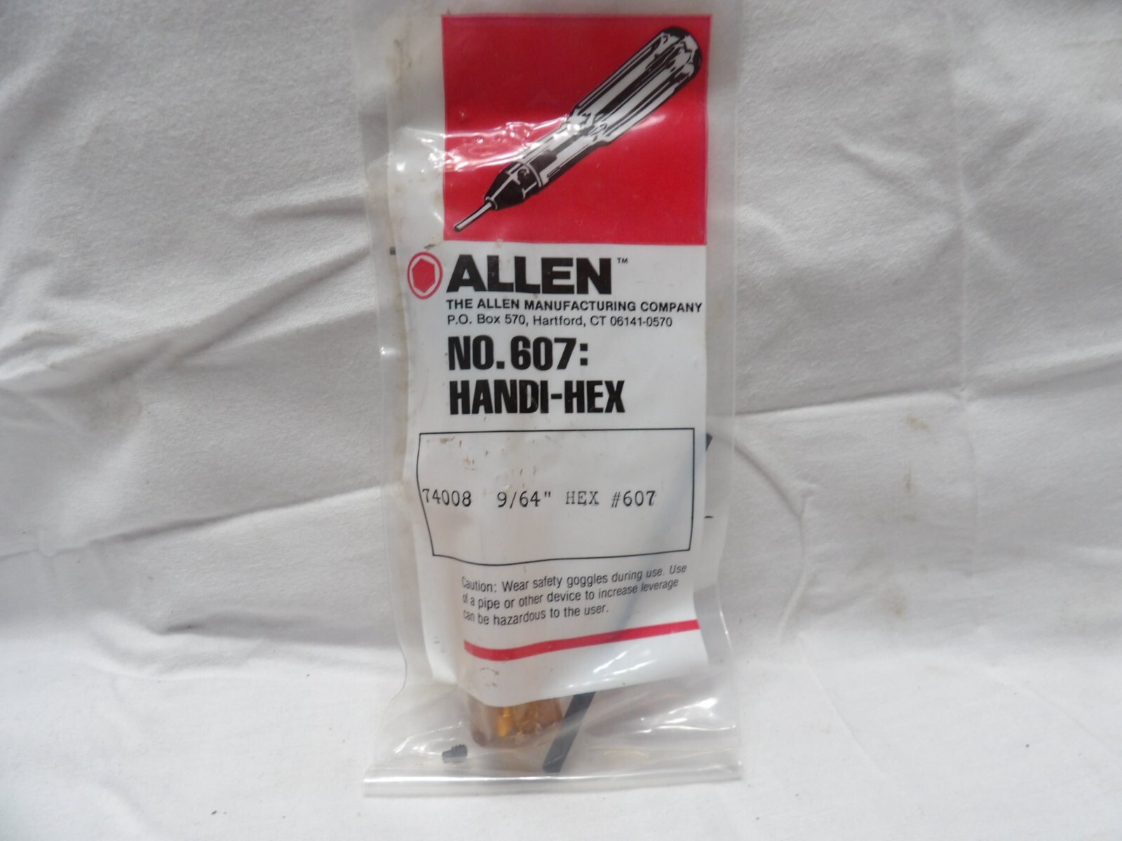 Allen Mfg No. 607 Handi-Hex 74008 9/64\