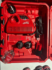 Milwaukee M12 ProPEX Expansion Kit 3 Heads 2 Batteries Charger Case NEW NO TOOL picture