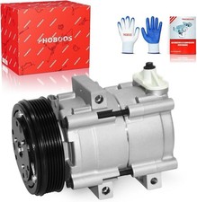 PHOBOOS A/C Compressor with Clutch Compatible with Ford Contour 1995-2000 & M... picture