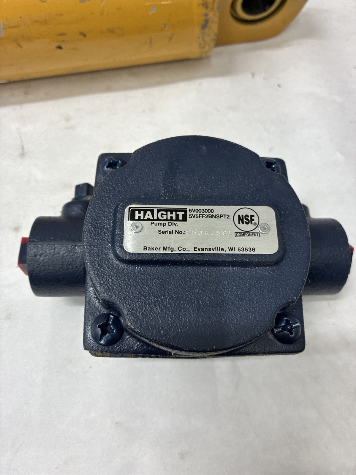 HAIGHT 5V003000 Lubricator Pump 5V5FF2BNSPT2