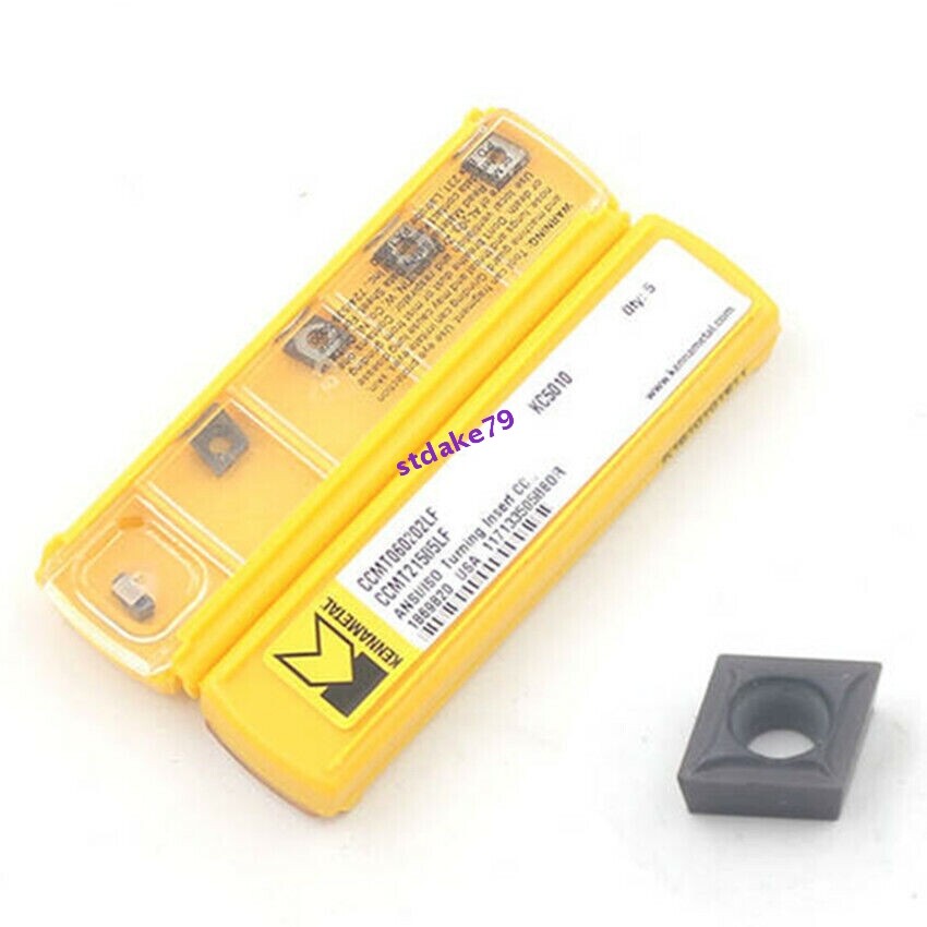 Kennametal CCMT060202LF KC5010 CNC blade Carbide Inserts Original 10pcs