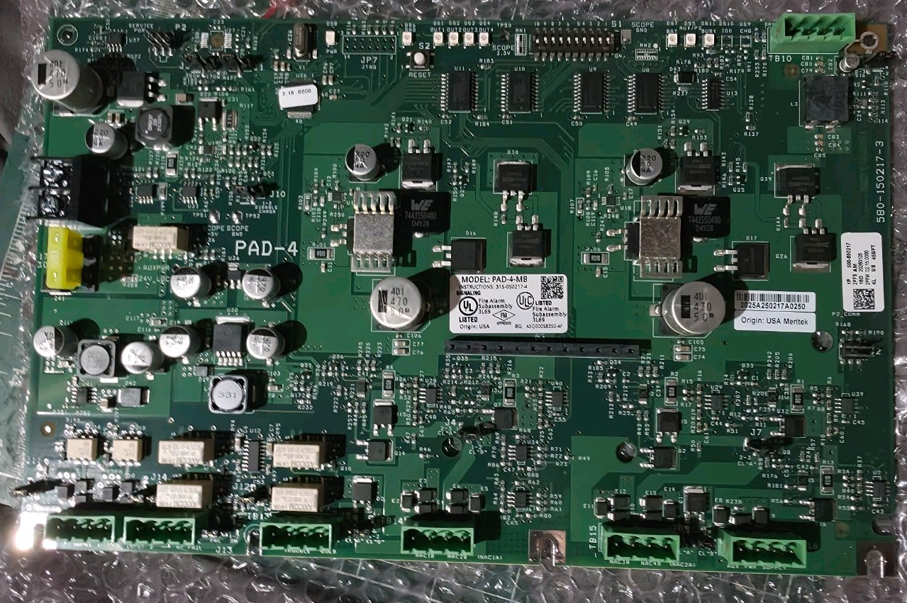 NEW SIEMENS PAD-4 NAC EXPANDER BOARD 500-650217 POWER SUPPLY 