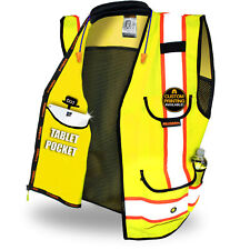 KwikSafety GODFATHER ANSI Class 2 Cushion Collar Multi-Pocket Safety Vest picture