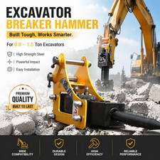 Hydraulic Breaker for Mini Excavator 0.8-1.5 Ton Hammer Attachment USA Shipping picture