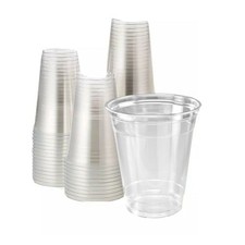 DHG 12oz Crystal Clear PET Plastic Cups 98mm Lid Case of 1000 picture