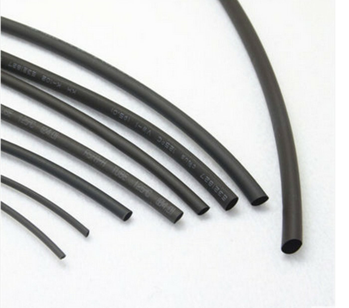 10M/30ft Heat Shrink Tubing Tube Black  1- 12mm 2:1 ( without GLUE )