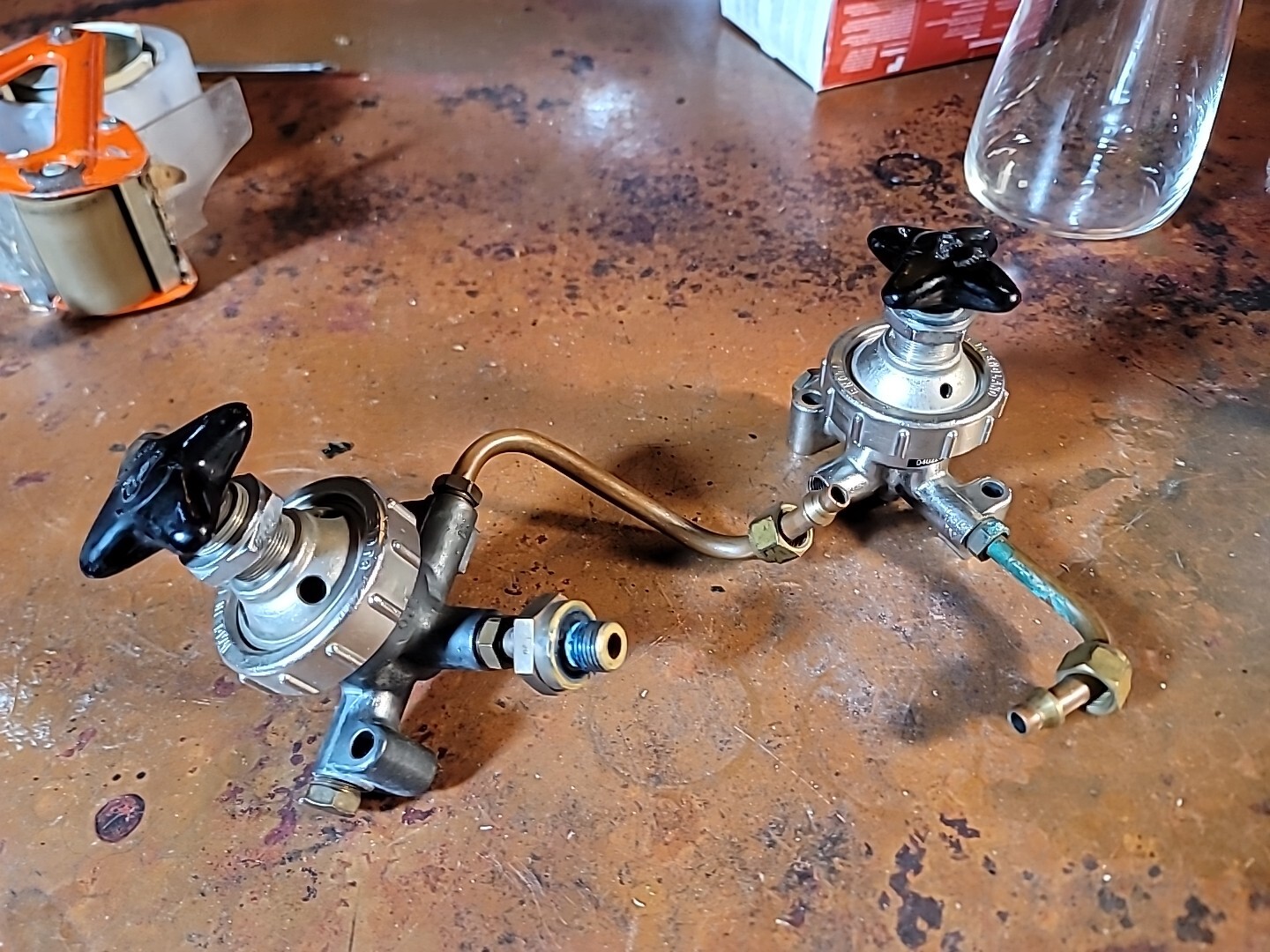 Set Of 2 Enot Control Valve Vintage ? Crawford? 04022606000