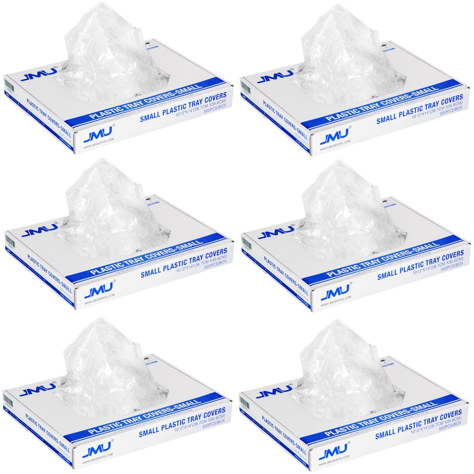 JMU 3000pcs Dental Disposable Tray Covers Sleeves 10.5