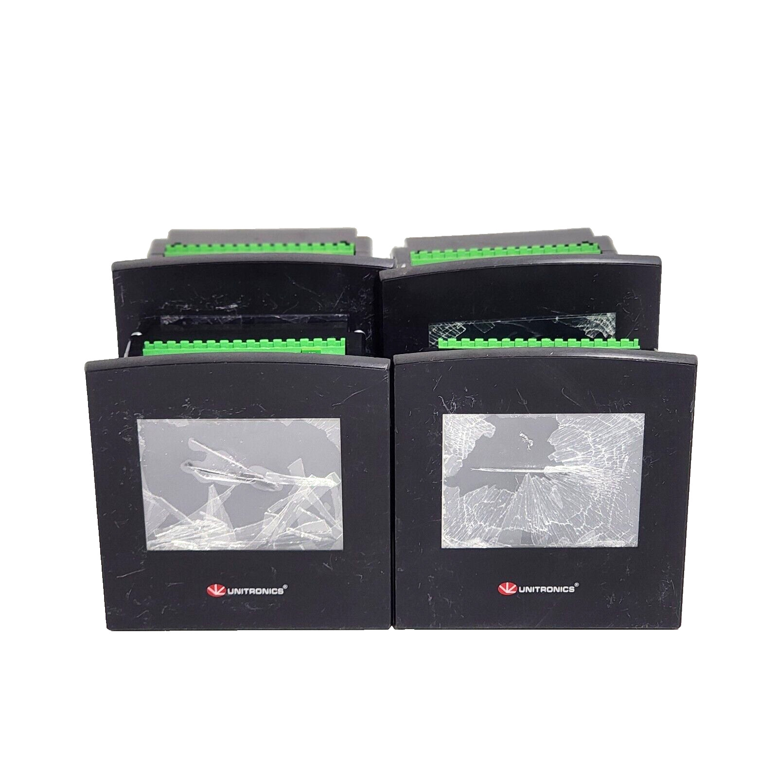 LOT OF 4 Unitronics SM35-J-R20 Operator Interface BROKEN SOLD AS IS