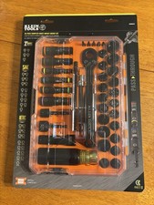 Klein Tools 65500KNECT Complete Impact Pass-Through Flip Socket Set 39-Piece NEW picture